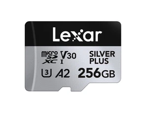 Lexar Silver Plus Micro SD Memory Card up to 205 MB/s, LMSSIPL064G-BNANG - Afbeelding 1 van 9