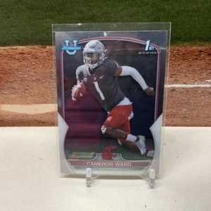 Cameron Cam Ward 2022 Bowman Chrome University #34 RC Titans Hurricanes - Picture 1 of 2