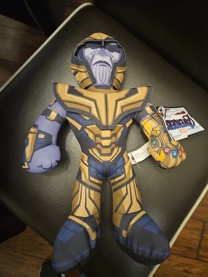 Marvel Avengers Thanos 13" Plush Good Stuff Stuffed Toy Comic Hero - Image 1 of 2