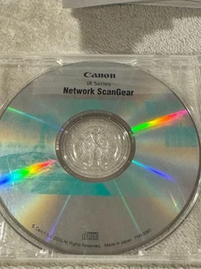 Canon IR Series Network ScanGear CD - CD ONLY NEW/SEALED!!! - Picture 1 of 1
