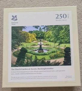 Wentworth Wooden Jigsaw Puzzle 250 Pieces Whimsys The Dutch Garden at Ascot - Picture 1 of 8