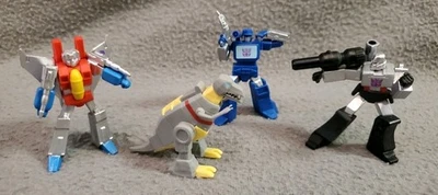 Hasbro Just Play Transformers Grimlock Megatron Soundwave Starscream Mini Figure - Image 1 of 4