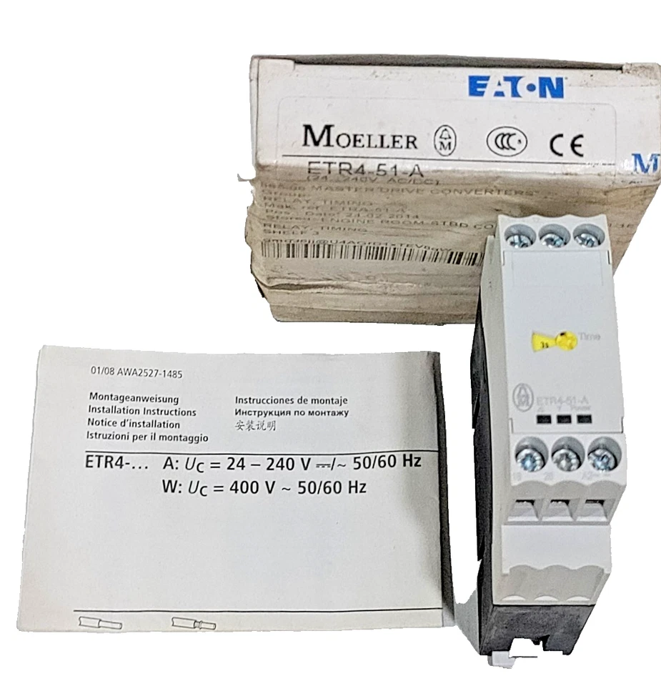 Moeller Etr4-51-a ETR451A Delta Timer C