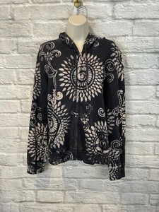 Sudadera con Capucha Vintage Lucky Brand Inspirada en Colección Talla L Para Mujer Algodón Hecha en EE. UU. - Imagen 1 de 8
