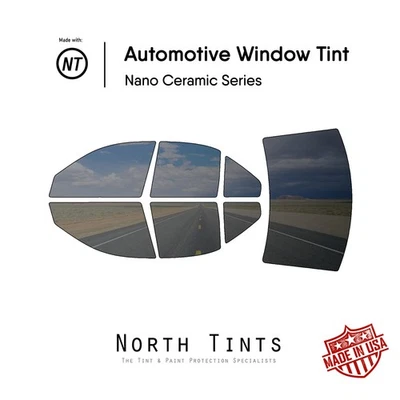 Película de tinte de ventana precortada nano cerámica para Volkswagen Jetta 2006-2010 Foto 1 de 4