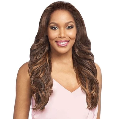 Peluca brasileña de encaje Vanessa mezcla cabello humano 360 Swissilk - T360HB CIRCA Foto 1 de 2