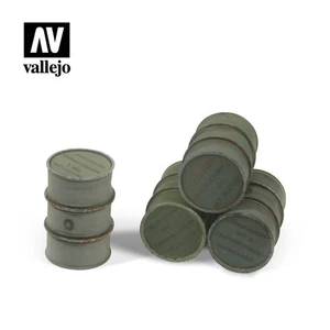 VALSC205 - Vallejo Scenics - 1:35 Wehrmacht Fuel Drums - Picture 1 of 1