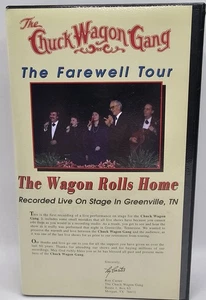 The chuck wagon gang farewell tour Greenville Tennessee vintage vhs Dec 29 1995 - Picture 1 of 2