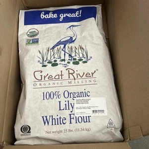 Great River Milling Organic All-Purpose Flour | Lily White All-Purpose Flour - Picture 1 of 1