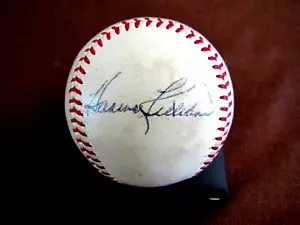 HARMON KILLEBREW MINN TWINS HOF SIGNED AUTO ERA CRONIN REACH OAL BASEBALL JSA - Picture 1 of 3