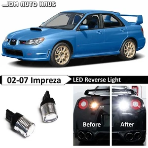 Luz LED blanca de respaldo inverso 7440 de alta potencia se adapta a Subaru Impreza WRX 2002-2007 - Imagen 1 de 12