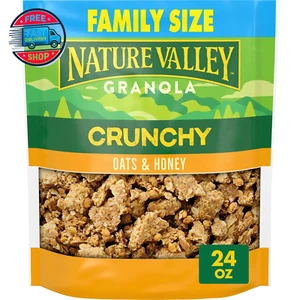 Crunchy Oats 'N Honey Granola Family Size, 24 OZ - Picture 1 of 12