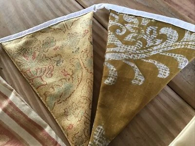 Двусторонние флаги ручной работы около 10 м - смешанные золотые - Изображение 1 из 4