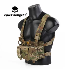 Emersongear D3CRM Chest Rig X-harness Strap Kit Back Buckle For Tactical Vest - Picture 1 of 36