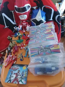 Vintage Power Rangers McDonald's Toys Full Set of 6 +++ (SEE DESCRIPTION) - Picture 1 of 6