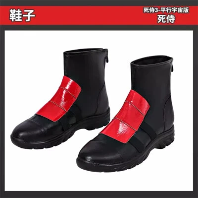 Deadpool 3 Cosplay Costume Outfit Halloween Jumpsuit Suit Bodysuit+Dog Clothing - Image 1 of 4