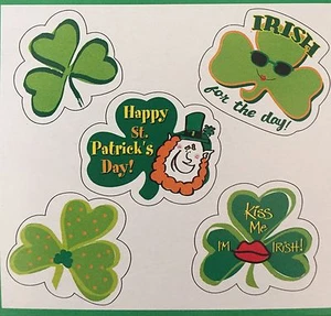 St. Patrick's Irish Saying Cutouts Holiday Decorations - Picture 1 of 1