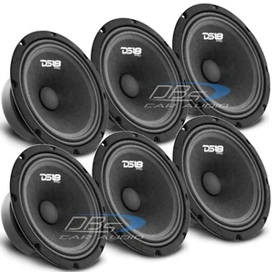 6x DS18 PRO-GM8.4 8" Midrange Car Speakers 580W 4-ohm Mid Range Pro Loudspeakers - Picture 1 of 6