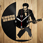 Horloge en vinyle horloge en vinyle Chuck Berry faite main art décoration cadeau original 3848