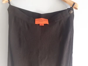 PANTALON EMANUEL UNGARO VINTAGE soie 34/36 RARE - Picture 1 of 5