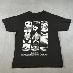 Disney The Nightmare Before Christmas Medium Jack Skellington T Shirt Black - Picture 1 of 11
