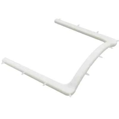 Marco de presa de goma en forma de U de plástico dental arco joven tamaño estándar blanco 2 piezas Foto 1 de 4