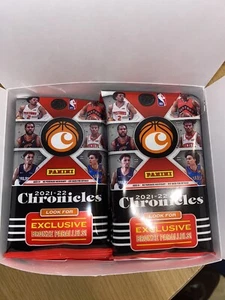 NEW!! PANINI CHRONICLES BK 2021-22 - FAT PACK BOX - LOT OF 1 - LOWEST PRICE!! - Picture 1 of 4