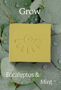 AYEYA Soap Eucalyptus and Mint Shea Butter Bar Soap GROW - Picture 1 of 4