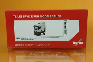 Herpa 085427 TS Fahrerhaus MAN TGS TM mit Windleitbleche 1:87 NEU - Bild 1 von 2