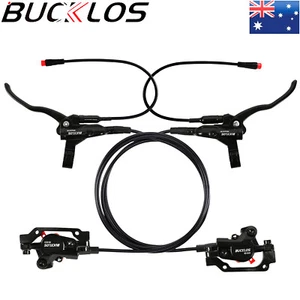 1pair BUCKLOS HD-E635 Hydraulics Brake 2-Piston Front&Rear 1100mm/1800mm E-Bike - Picture 1 of 6