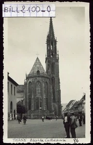 Thann. abside de la Cathédrale  . photo ancienne  . 1933 - Picture 1 of 1