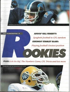 Ottawa Rough Riders - BC Lions 1988 programa oficial de fútbol americano CFL - Imagen 1 de 1