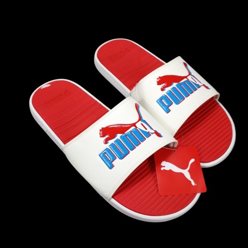 Sandali uomo PUMA Cool Cat Leap 383441 04 slide taglia 12 nuovi con etichette