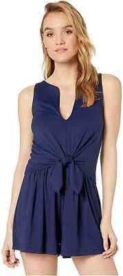 Mameluco fluido delantero con nudo marino profundo Susana Monaco L124917 para mujer talla pequeña Foto 1 de 2