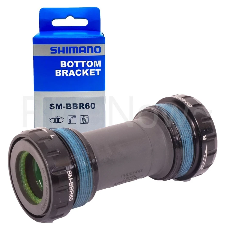 Shimano ULTEGRA SM-BBR60 ITALIAN Bottom Bracket, Fit 5700/5800/6700/6800/R8000 - Image 1 of 4