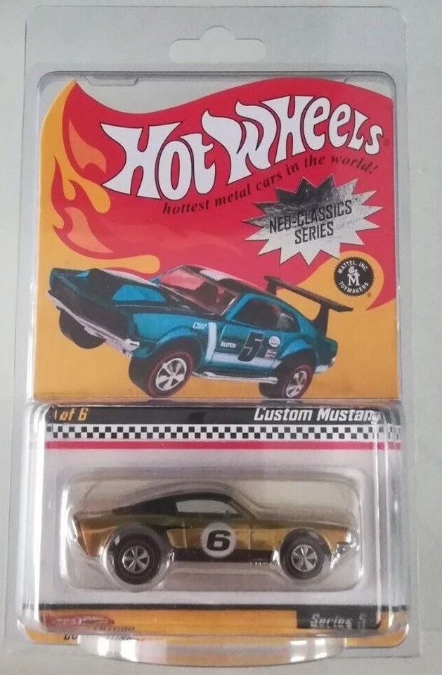 2006 RLC HOT WHEELS NEO CLASSICS SERIES CUSTOM MUSTANG #4011/11000 - Image 1 of 1