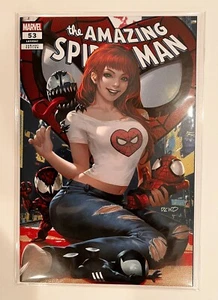 INCREÍBLE HOMBRE ARAÑA #53 DERRICK MASTICAR VARIANTE COMERCIAL EXCLUSIVA MARY JANE ALTA CALIDAD - Imagen 1 de 1