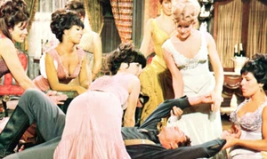 1967 Movie Still Waterhole #3 James Coburn schöne Mädchen 8" x 10" Farbe... - Bild 1 von 3