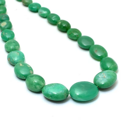Cuentas caídas pulidas crisofásicas, cuentas de piedras preciosas, cuentas de crisoprasa, crisoprasa Foto 1 de 4