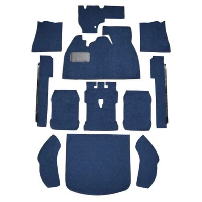 Tapete para 1974 Volkswagen Super Beetle Die Cutpile completo 12 peças - Imagem 1 de 4