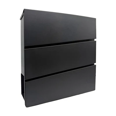 Briefkasten Postkasten Postbox Mailbox Briefbox Postbriefkasten mit Zeitungsfach - Bild 1 von 2