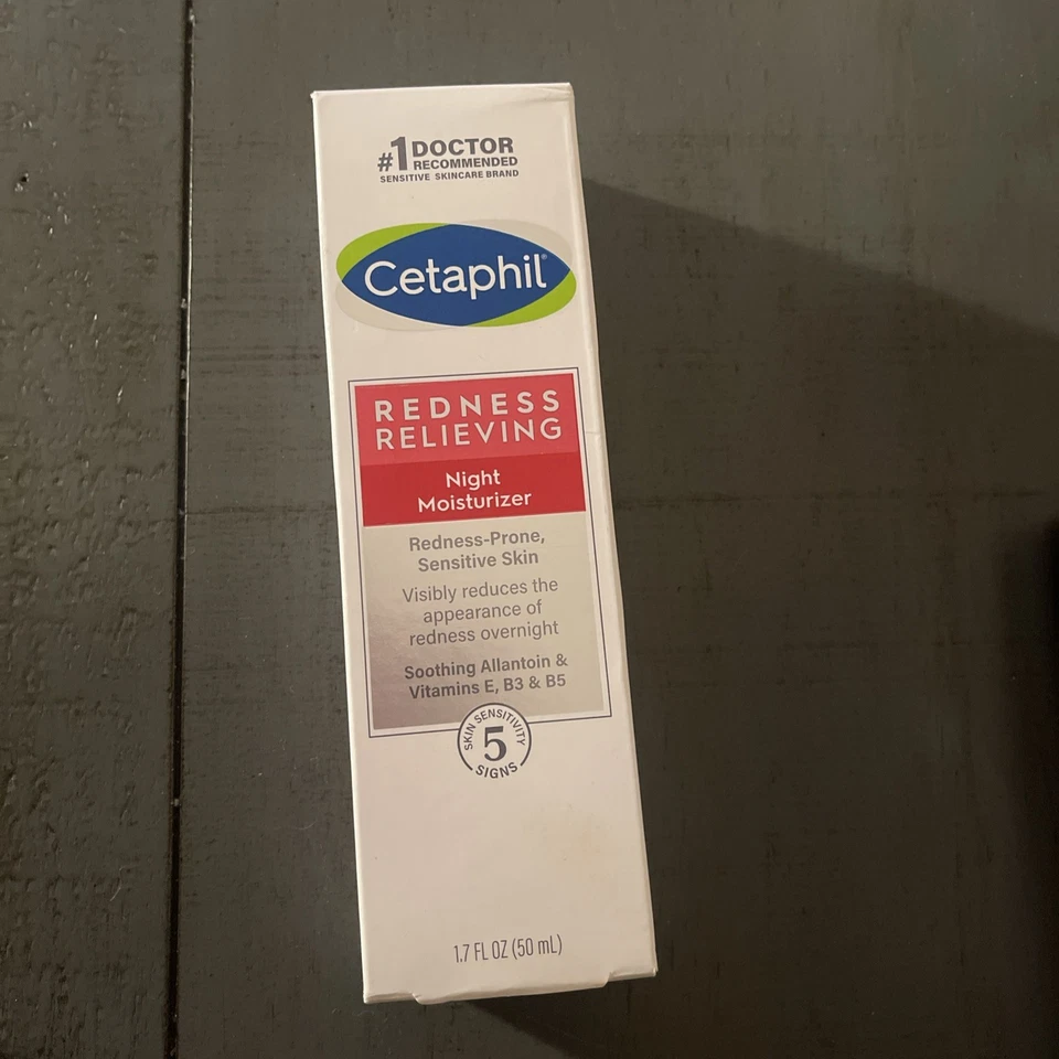 Hidratante noturno para alívio da vermelhidão Cetaphil - 1,7 onças - Imagem 1 de 4