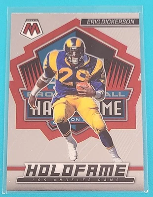 2022 Panini Mosaic HoloFame #HF-11 Eric Dickerson Los Angeles Rams Card T8 - Image 1 of 2