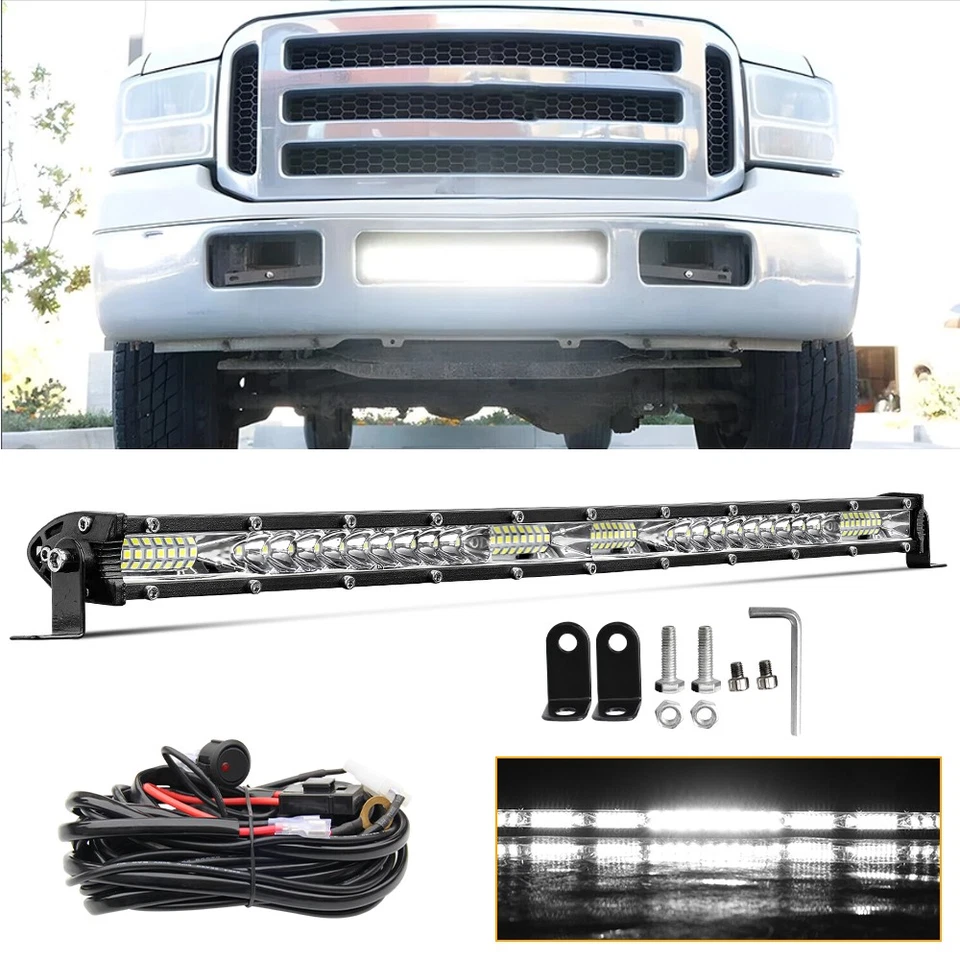 Combo barra de luz LED de 20 pulgadas para Ford F150 F250 F350 Foto 1 de 4