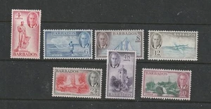 BARBADOS # 219-225 VF-MNH KGV1 EMISIONES VALOR CAT $29,95 - Imagen 1 de 1