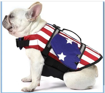 Petglad Dog Life Jacket Wings Dog Life Vest with Chin Float Rescue Handle Size S - Image 1 of 4