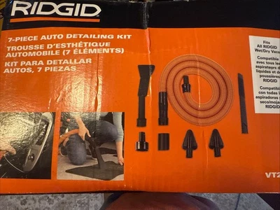 VT2534 Rígido 1-1/4 pulgadas Premium Kit de Accesorios de Limpieza de Automóviles RIDGID Aspiradora Húmeda/Seca Foto 1 de 2