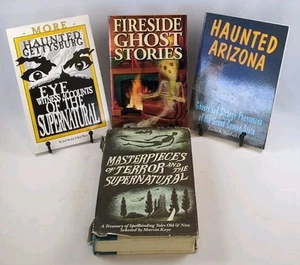 4 Book Lot - Mystery, Ghost Stories, Supernatural, Haunted Places - Imagen 1 de 10