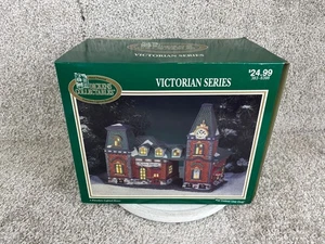 1998 Dickens Collectables Victorian Series Porzellan beleuchtete Häuser getestet/funktioniert - Bild 1 von 18