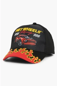 Cappello Hot Wheels Racing Flames nuovo con etichette - Il regalo perfetto per il tuo piccolo speedster! - Foto 1 di 5